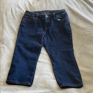 Women’s Dark Blue crop capri Jeans